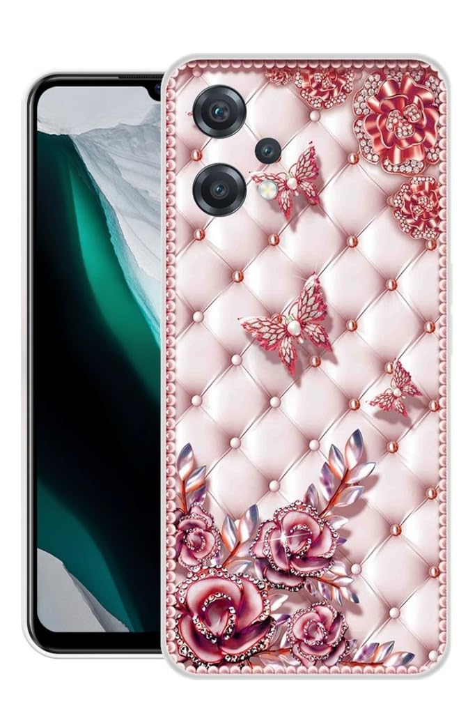Looy Silicone Oneplus Nord Ce 2 Lite Mobile Back Cover Back Case For 1 Plus Nord Ce 2 Lite Mobile Phone (Milky Butterfly),Multicolor (B0C7CXLCM7) Amazon Price History, Amazon Price Tracker