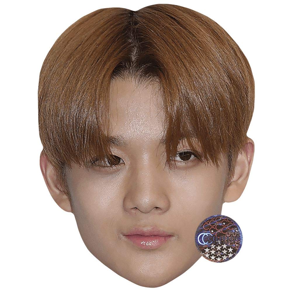 Yoon Ji-sung (Wanna one) Celebrity Mask, Flat Card Face, Fancy Dress Mask