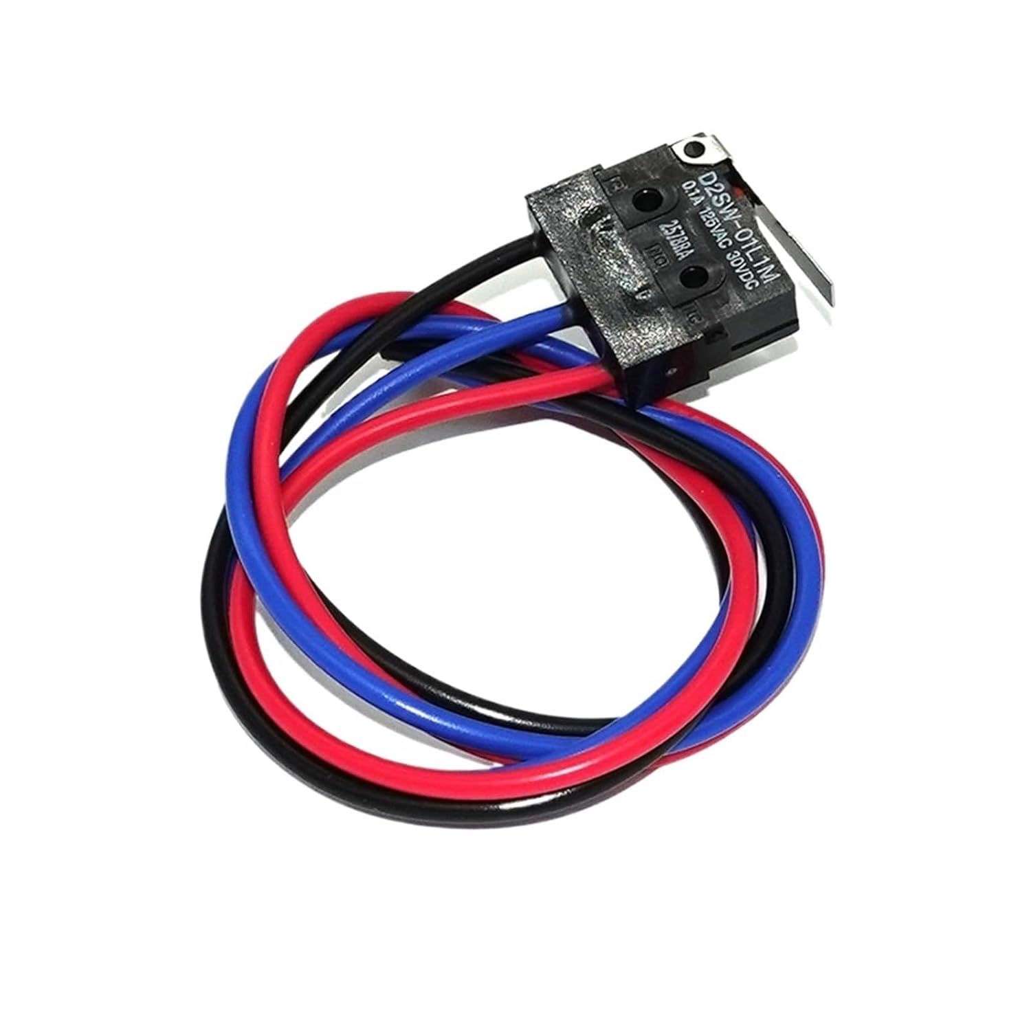 D2SW-01L2M Micro Switch 1.77N Operating Force 0.1A