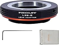 Vista 7 de PHOLSY Adaptador de Montura de Lente para Lentes Nikkor G/F/AI/AIS/D/AF-S Compatible con Lentes Nikon F (Tipo G) a Montura E (NEX) Compatible