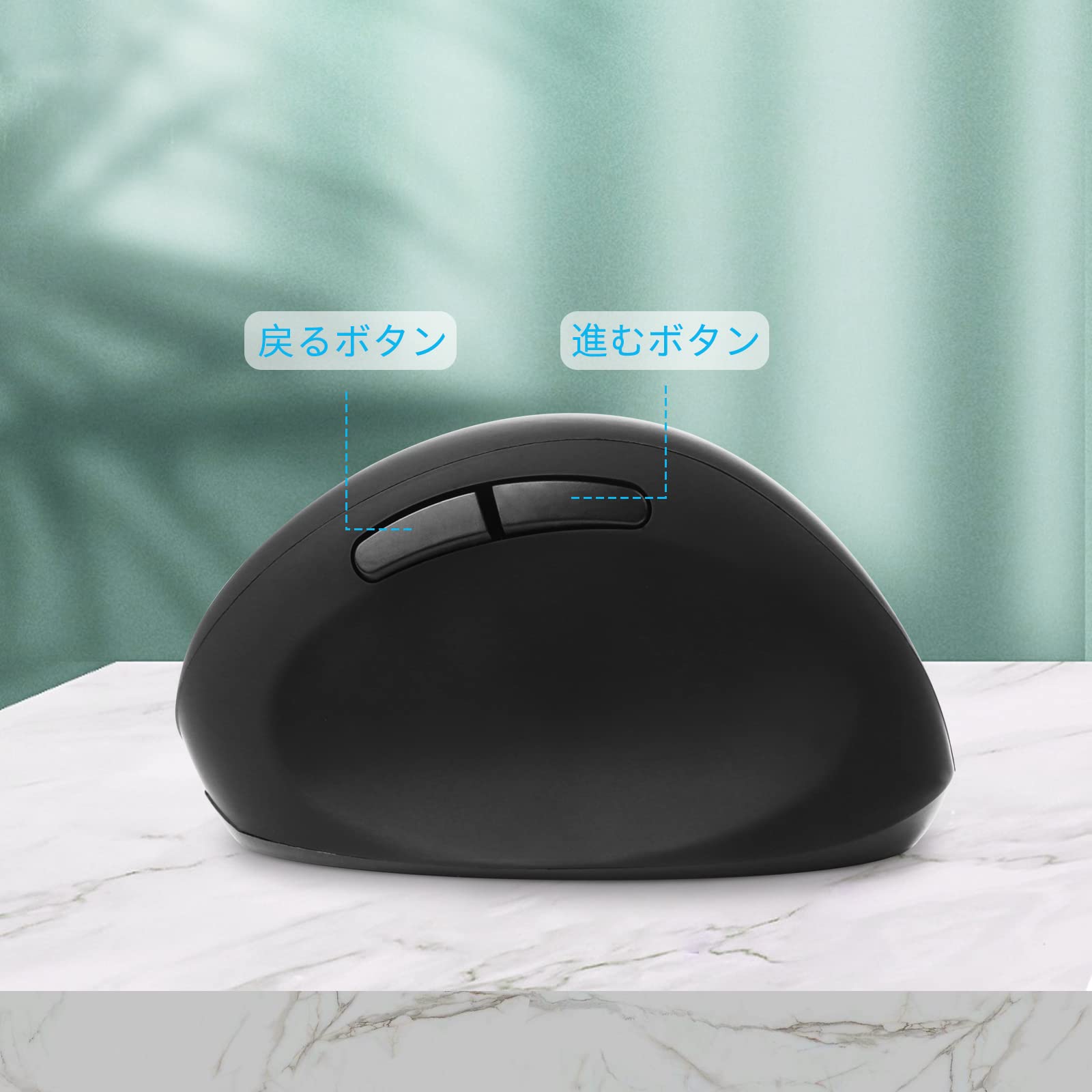 Amazon | 無線マウス ワイヤレスマウス 電池 Mサイズ エルゴノミクス