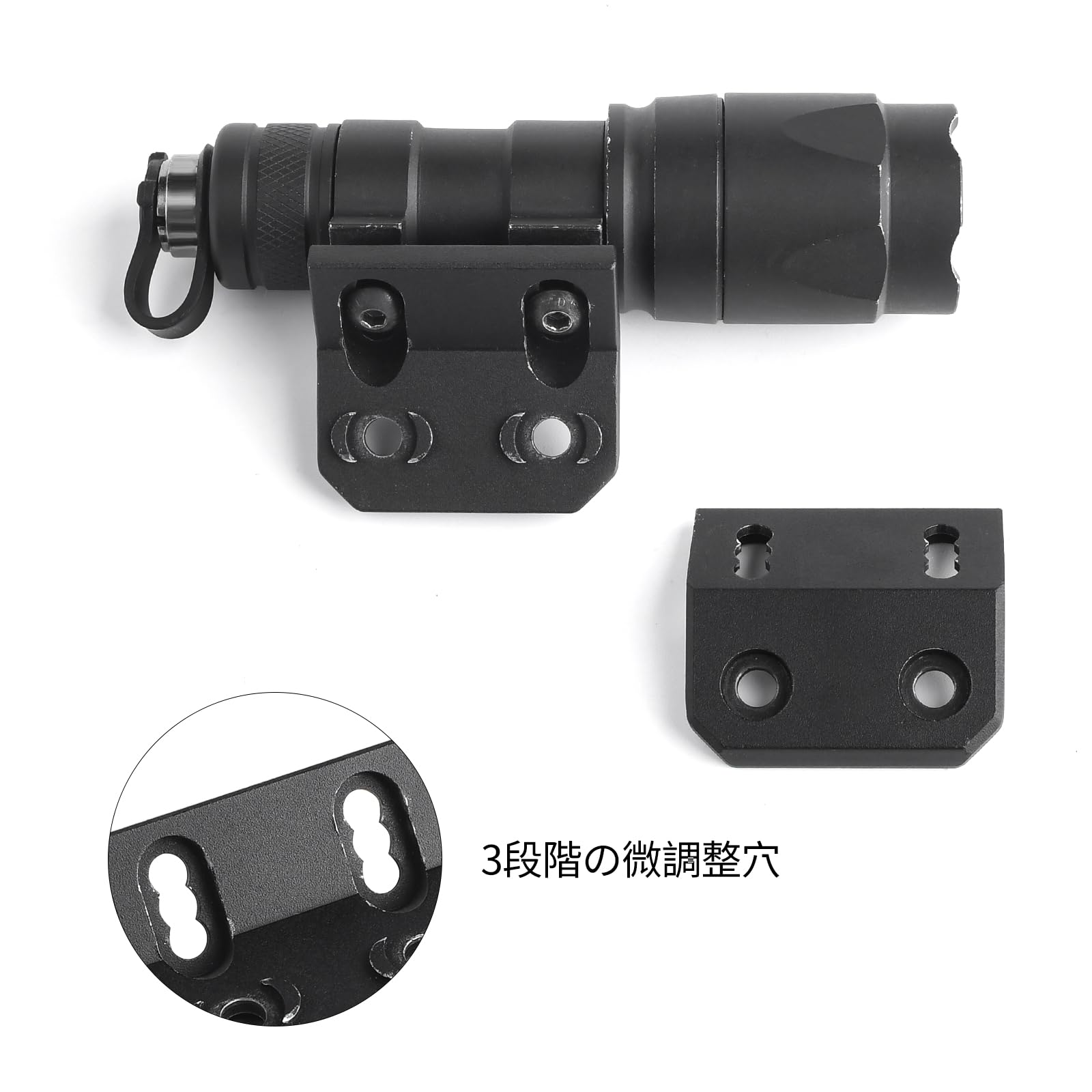 Amazon.co.jp: WADSN TMC AD タイプ MLOK/KEYMOD対応 45度 オフセット
