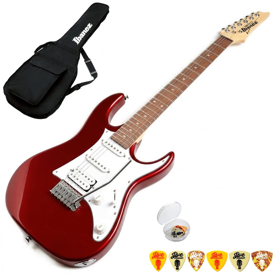 Amazon | エレキギター 初心者セット Ibanez アイバニーズ GRX40 4点
