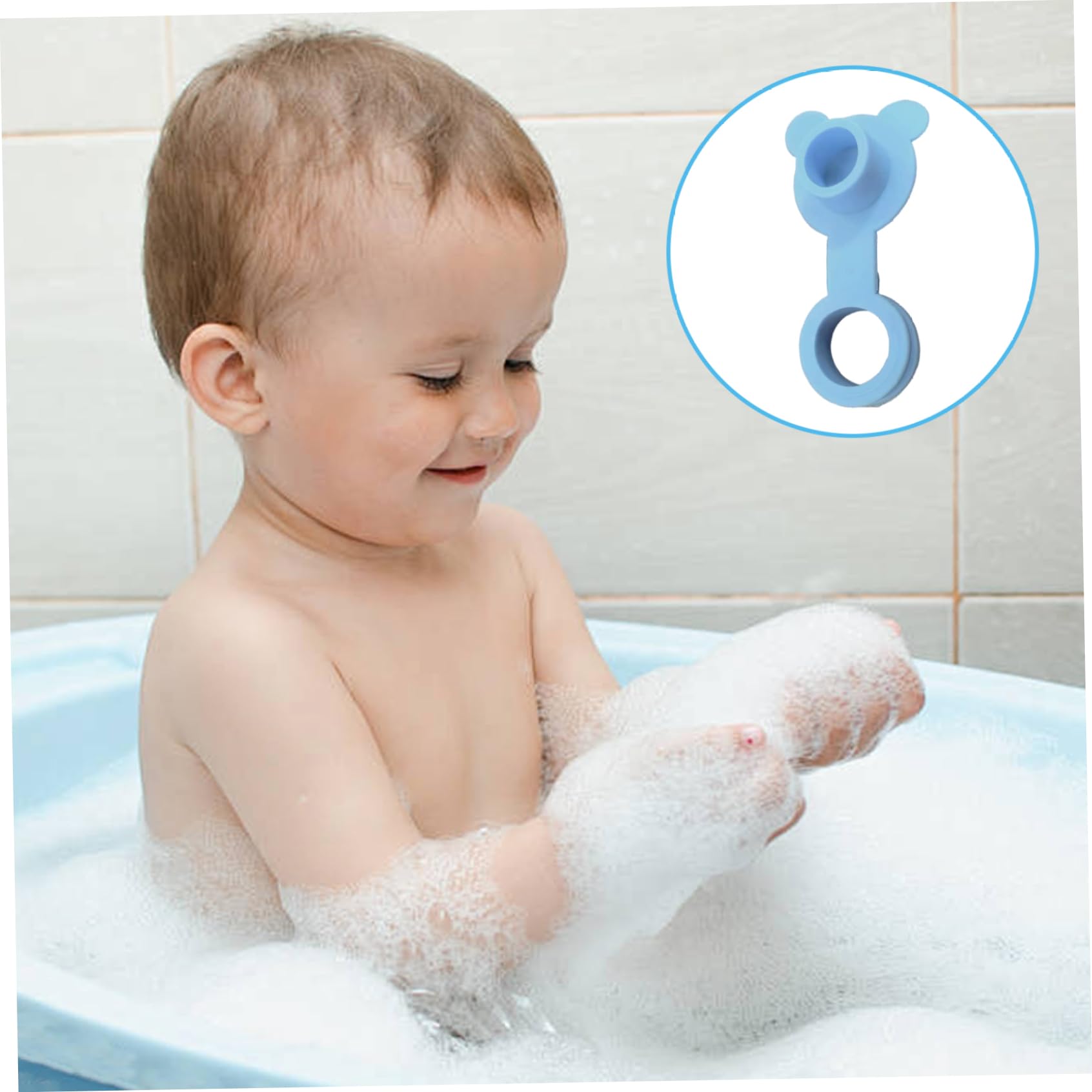 2X Bouchon Baignoire Bébé Universel En Silicone - Bouchons De Baignoires Rainurées Anti-Fuites Pour Douche Lavabo