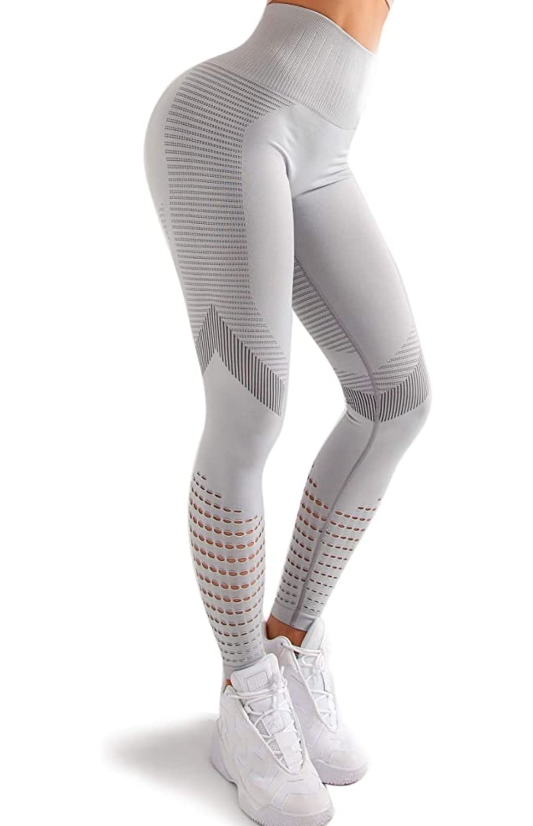 Sweet CathyButt Lifting Seamless Leggings Yoga Pants Tummy Control Scrunch Butt Sport Pants Workout for Women