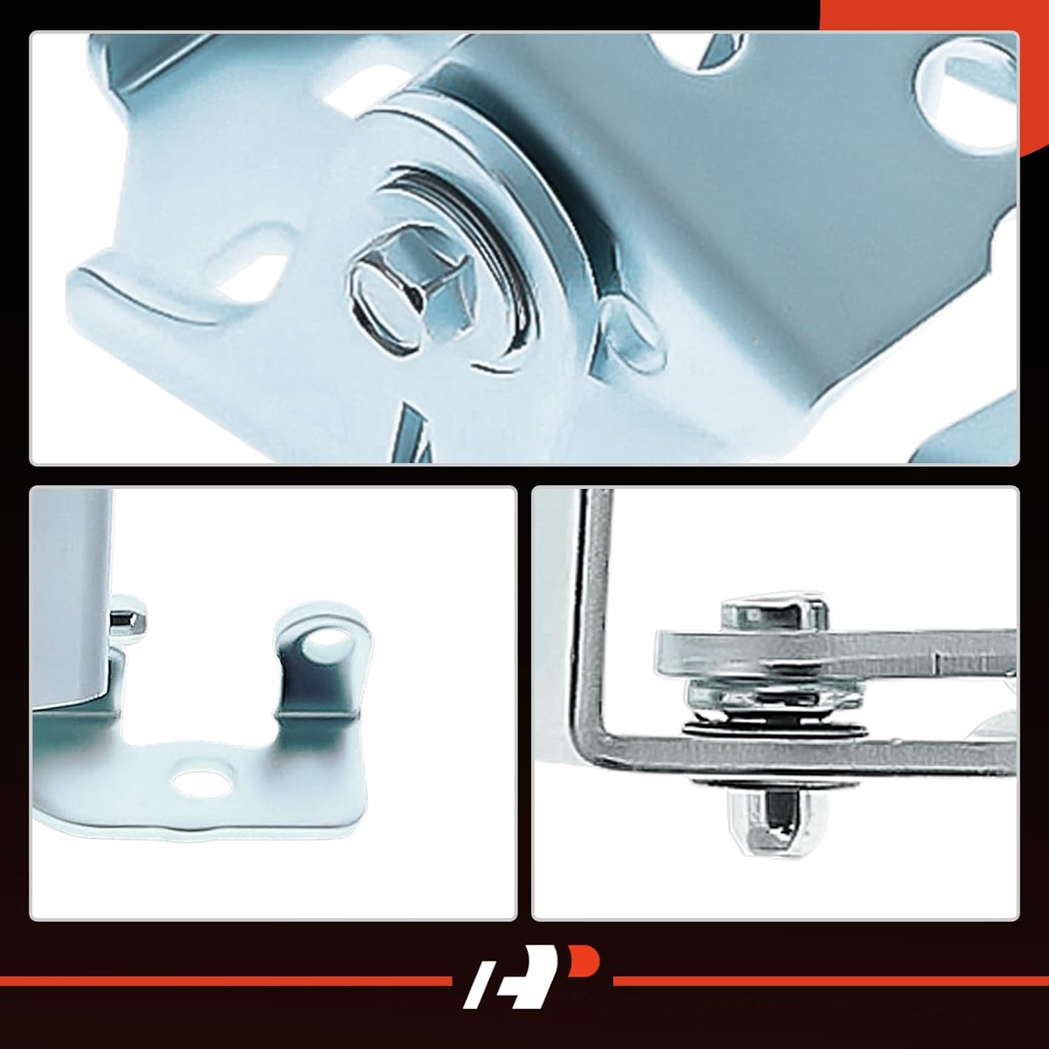 A-Premium Door Hinge Assembly Compatible with Chevrolet Silverado 1500 2500 HD 3500 HD, Tahoe, Suburban 1500 2500 & GMC Sierra 1500 2500 HD 3500 HD, Yukon, Yukon XL 1500 & Cadillac Escalade, 2-PC Set