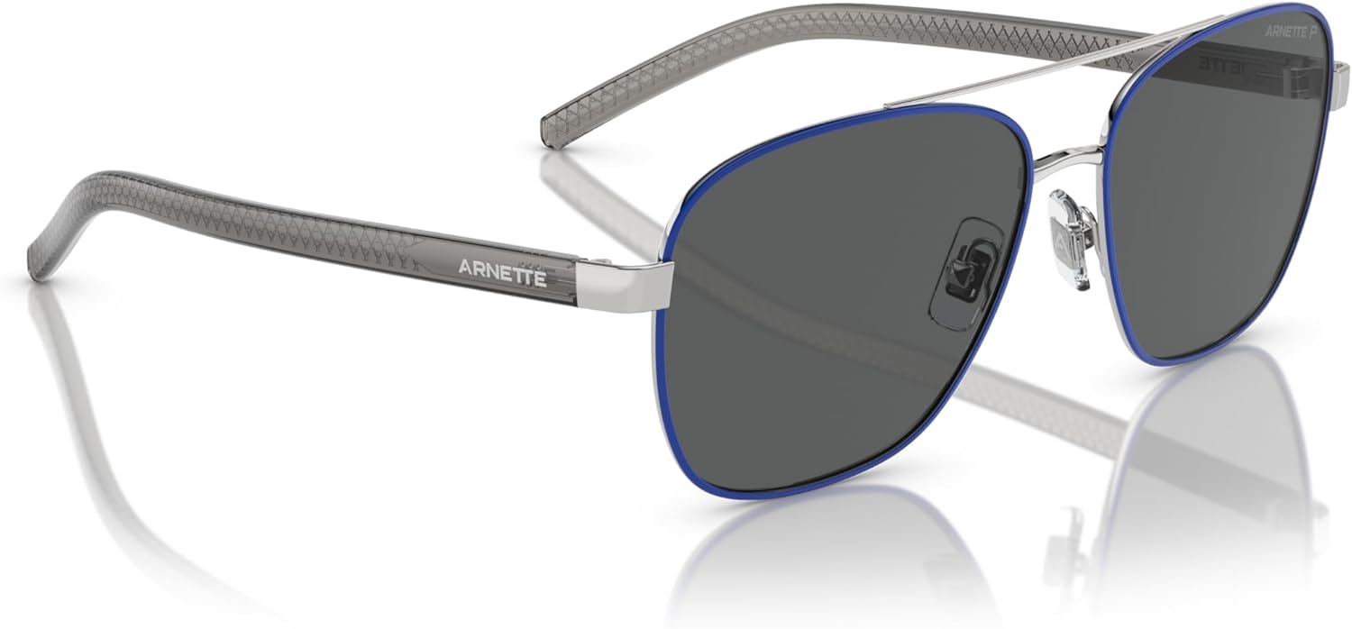 ARNETTE Man Sunglasses Gunmetal/Black Frame, Polarized Green Lenses, 59MM - Image 5