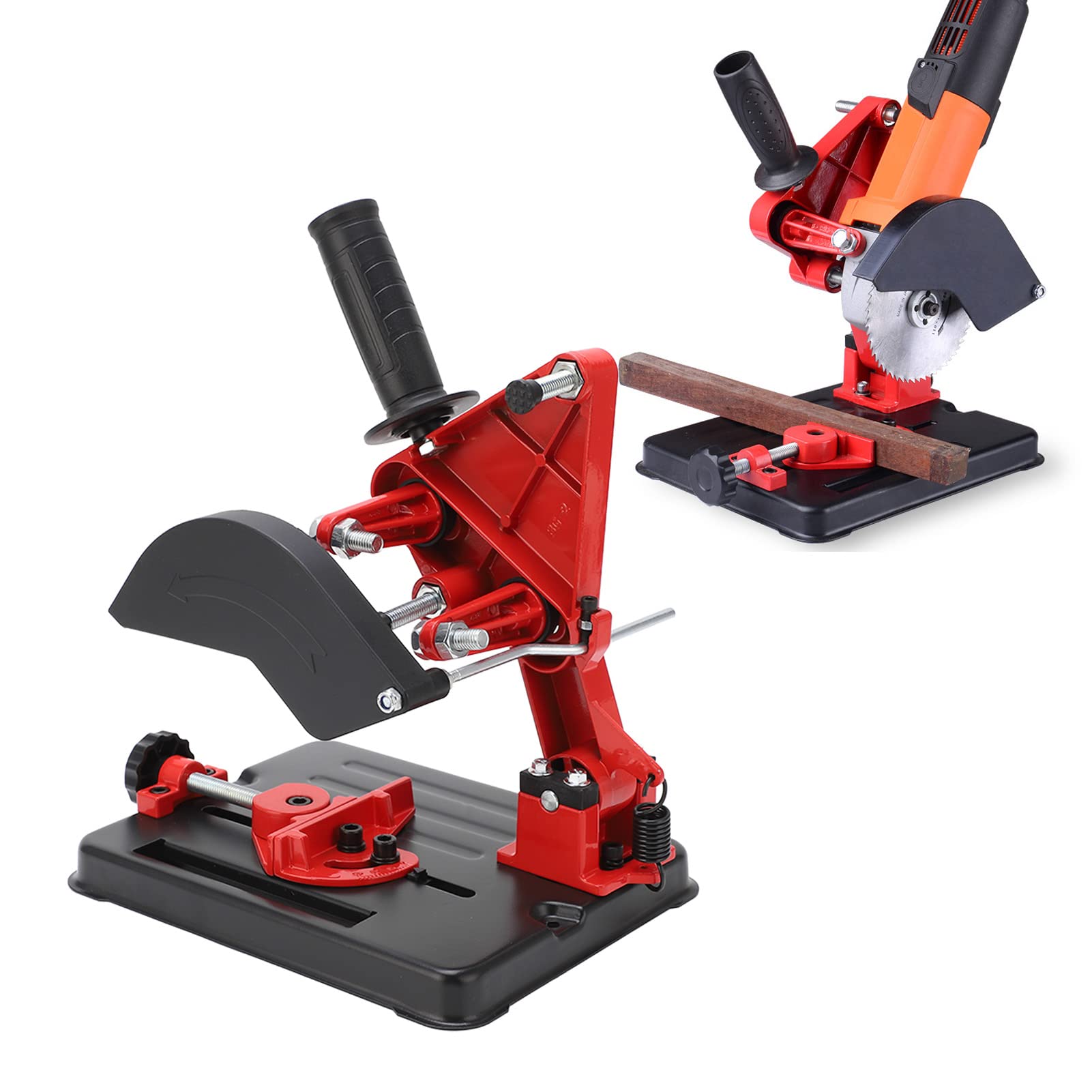 Soporte para Amoladora Angular, Soporte Fijo de Hierro Fundido, Soporte Seguro para Amoladora Angular 100 125, Winkelschleifer Halterung