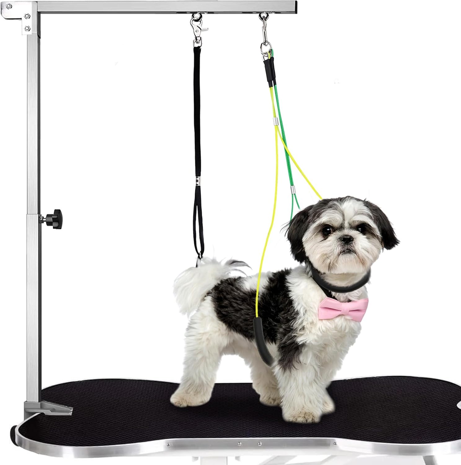 JUANWAN Dog Grooming Table Arm 37" Dog Grooming Table