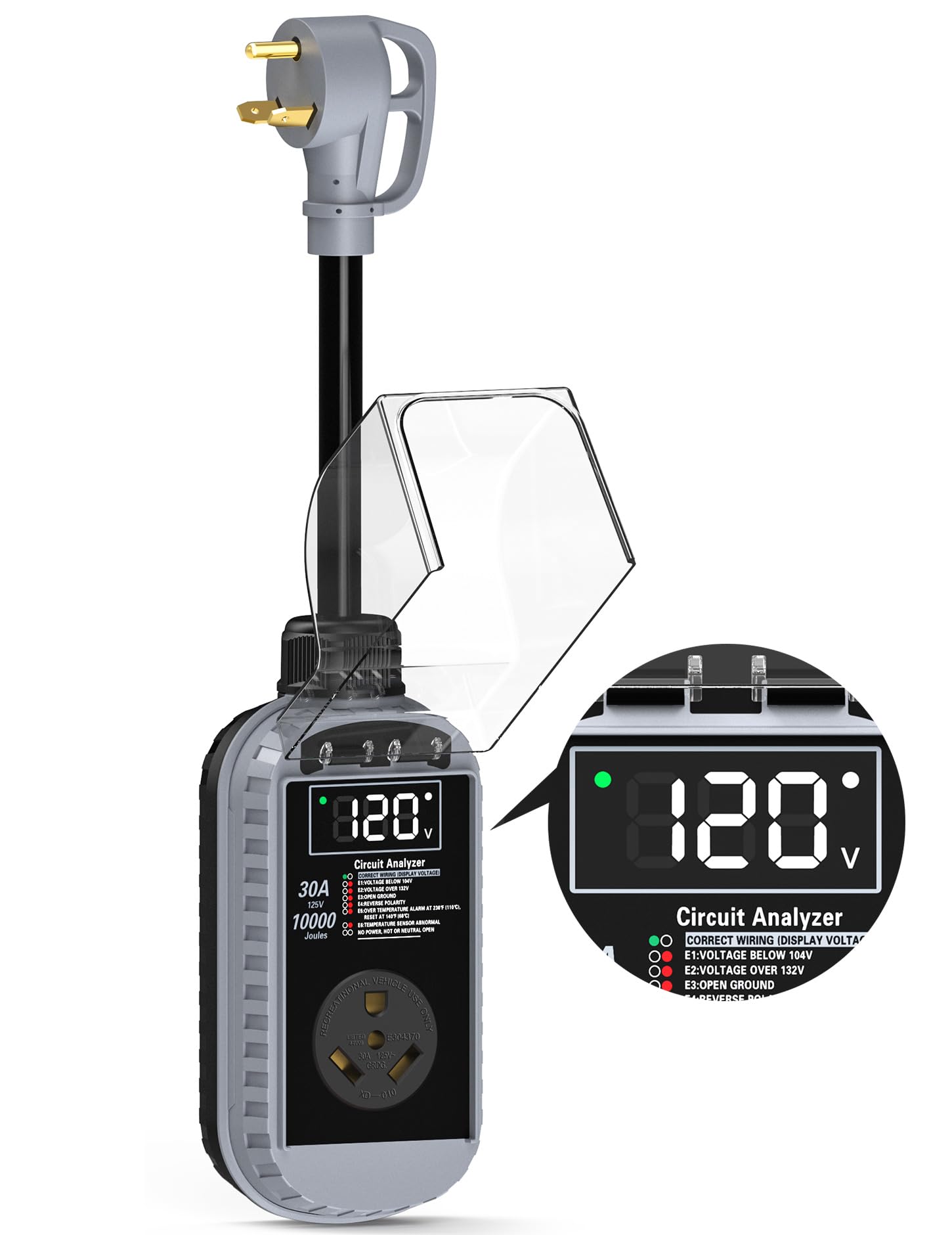 Docusvect Smart RV Surge Protector