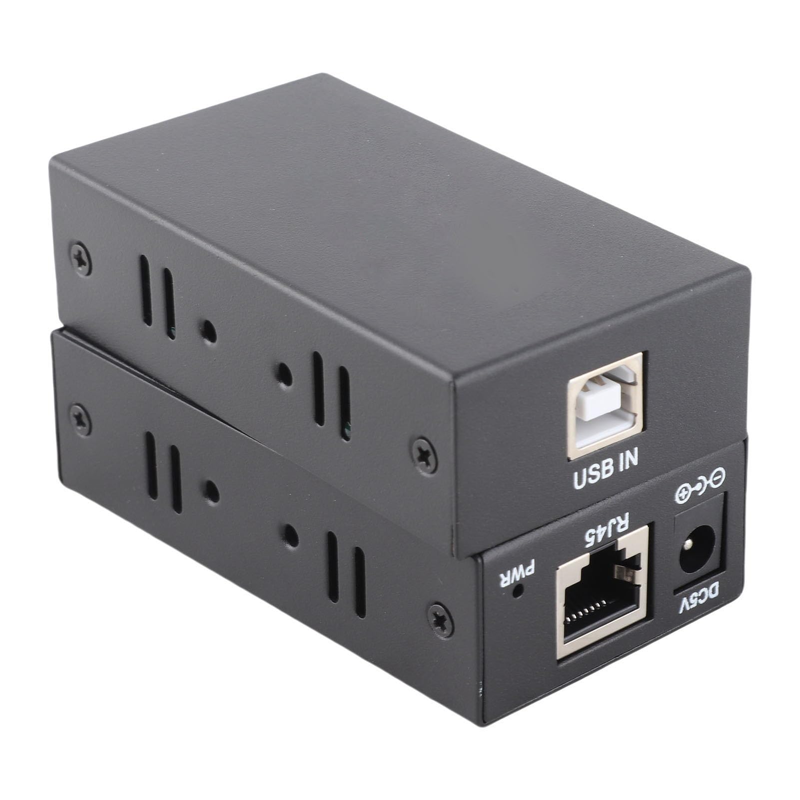 Kit Adaptateur d'extension USB 2.0 vers RJ45, rallonge de câble Ethernet avec Piste panoramique, portée de 200 m, Transmission d'alimentation POC pour Une Utilisation en Bureau de