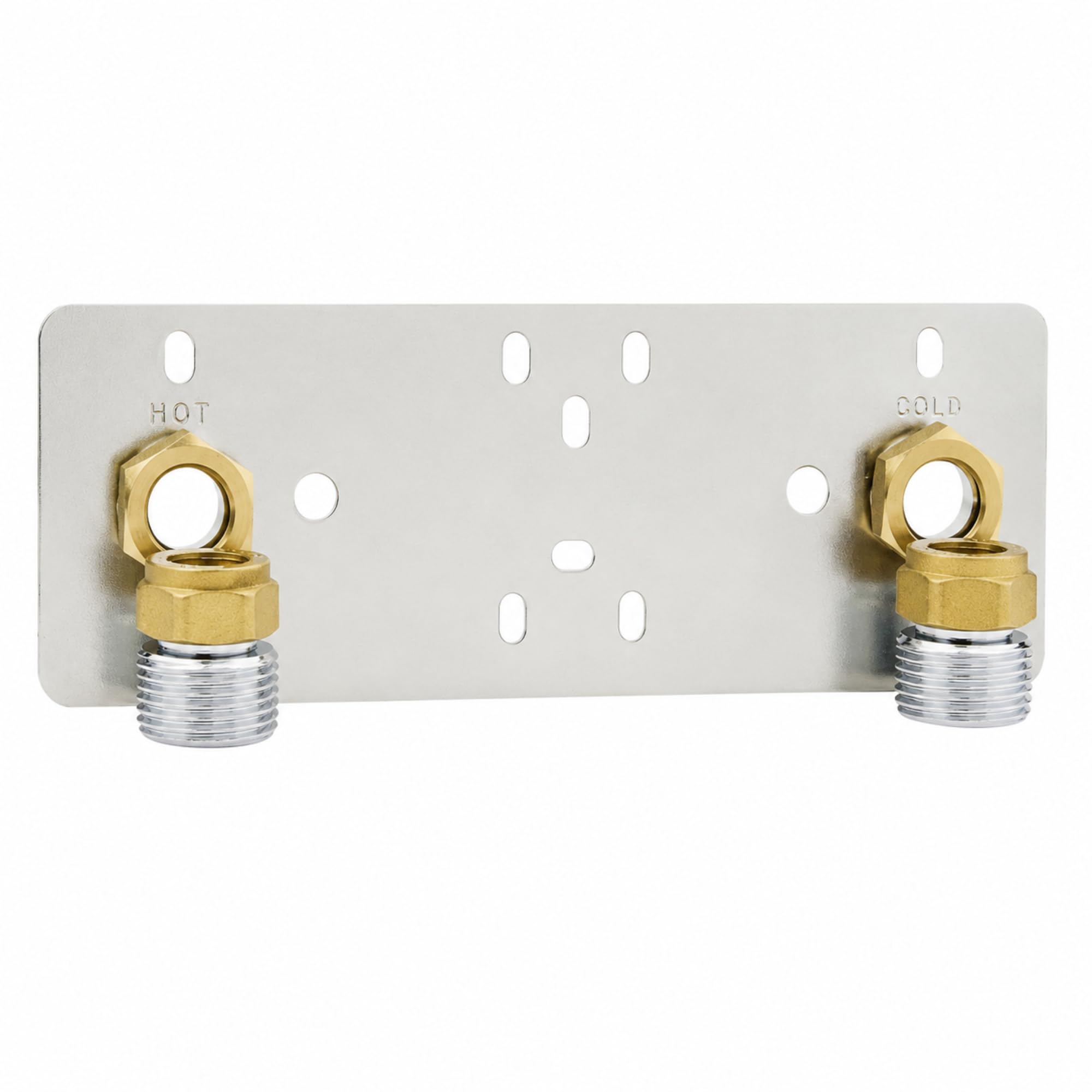 Hulthor Shower Fixing Plate Kit 15mm x 1/2 Inch BSP 150mm Centres
