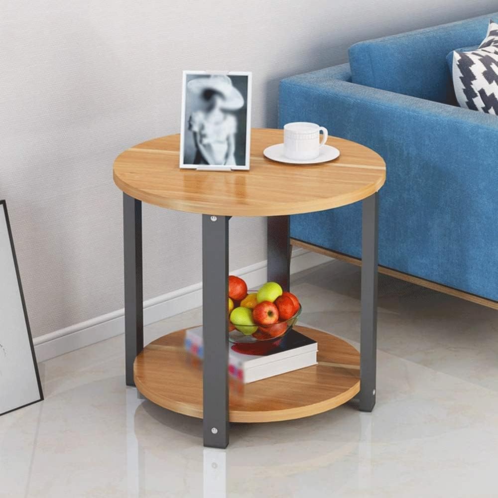 Side Table/End Table,Small Table Round Table Coffee Table Modern Sofa Side Side Cabinet Simple Corner