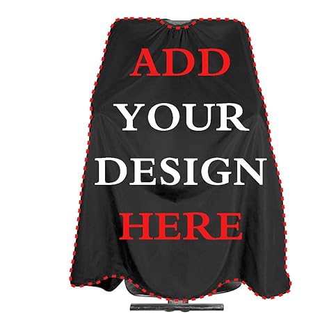 Amazon Com Professional Kids Haircut Cape Custom Designed Your Logo Photo Hair Cut Apron Resistant Lightweight Breathable Coverage 39x47inch Beauty Personal Care