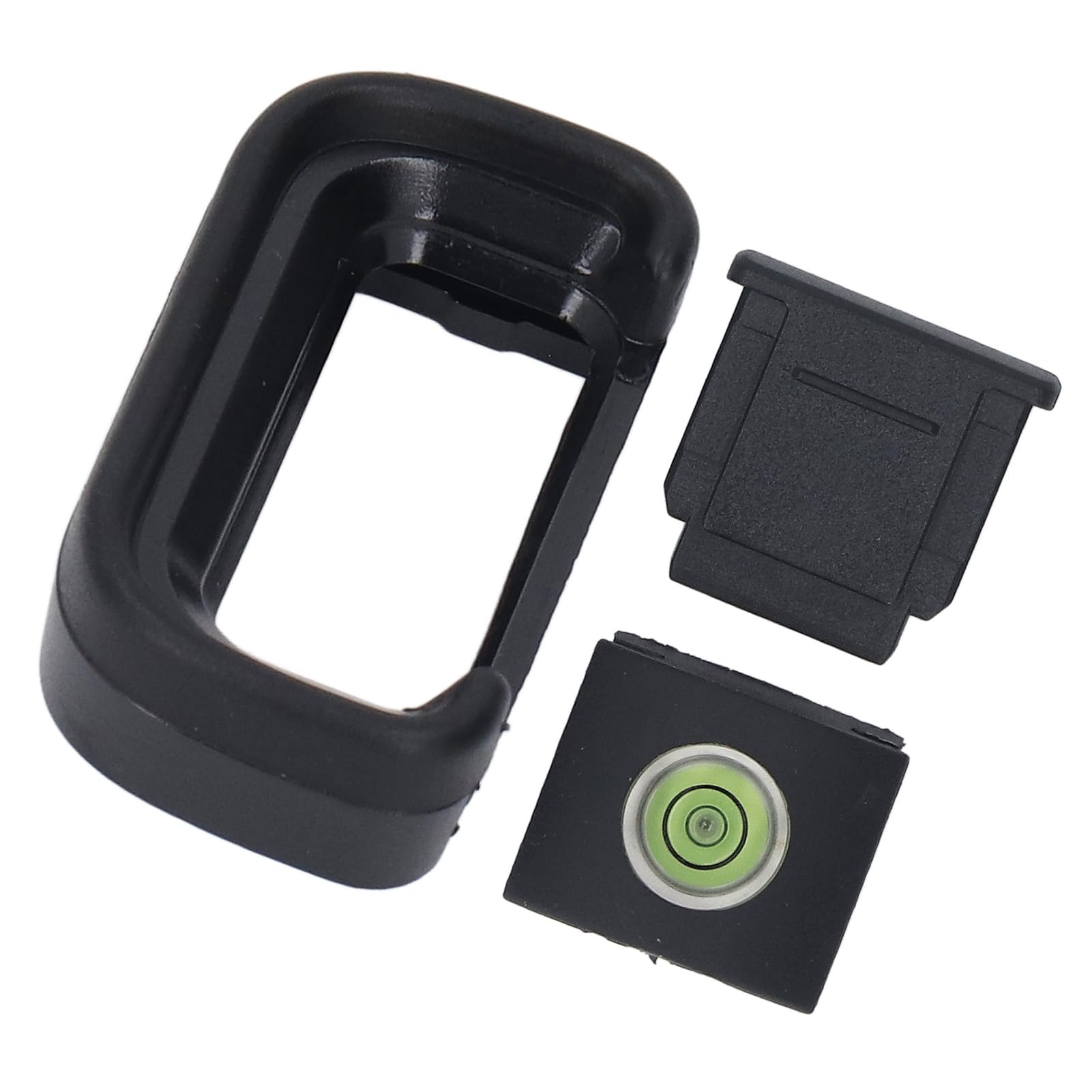 GOWENIC Camera Viewfinder Eyepiece Eye Cup with Hot Shoe Cover and Level 3 in 1 for A6700 Camera