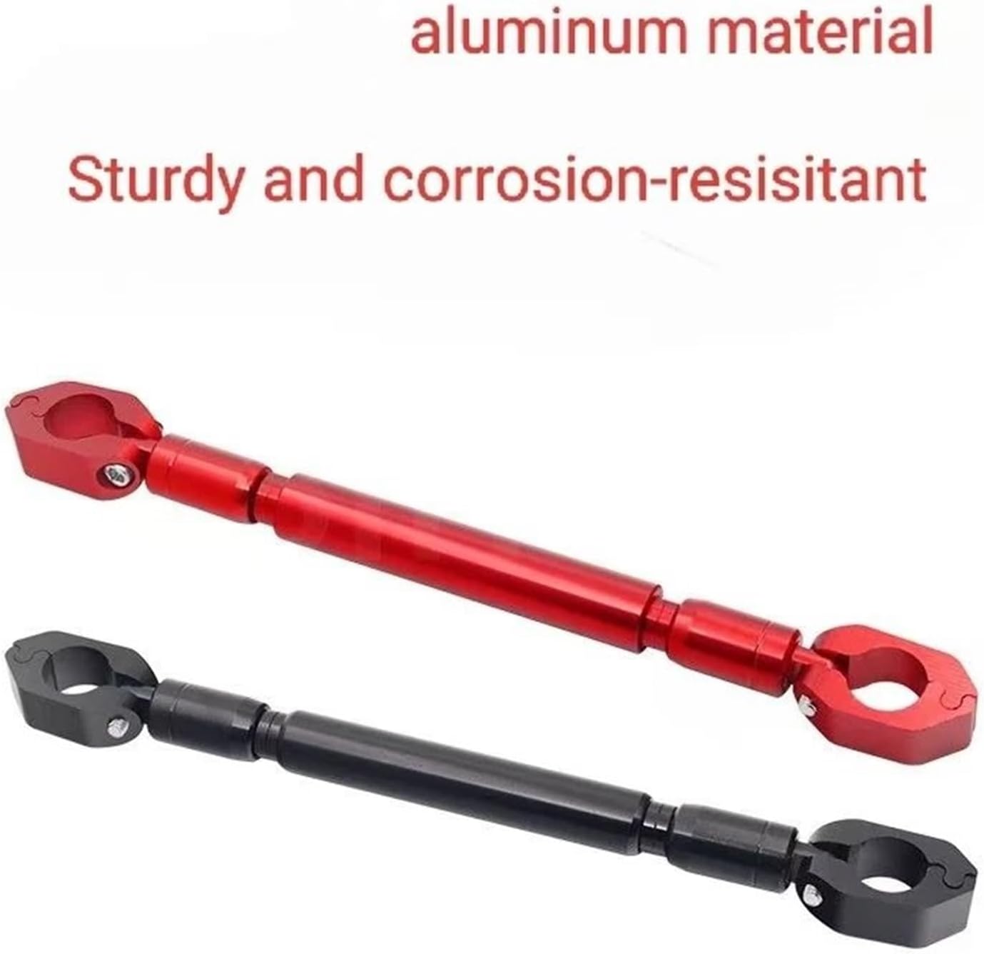 ハンドルバー オートバイ ユニバーサルオートバイスクーターATVクロスバーバランスバー大胆な延長ブラケットスポットライト携帯電話ホル