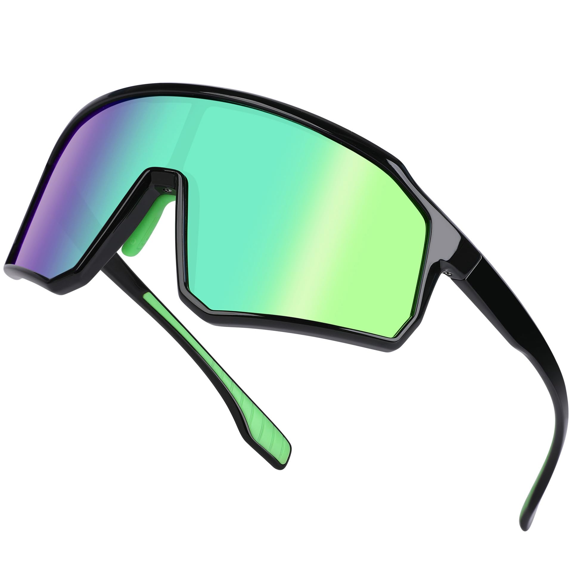 BIRCEN Gafas de sol de béisbol para niños: UV400 para niños, gafas de sol deportivas, softball, ciclismo, para niños y niñas