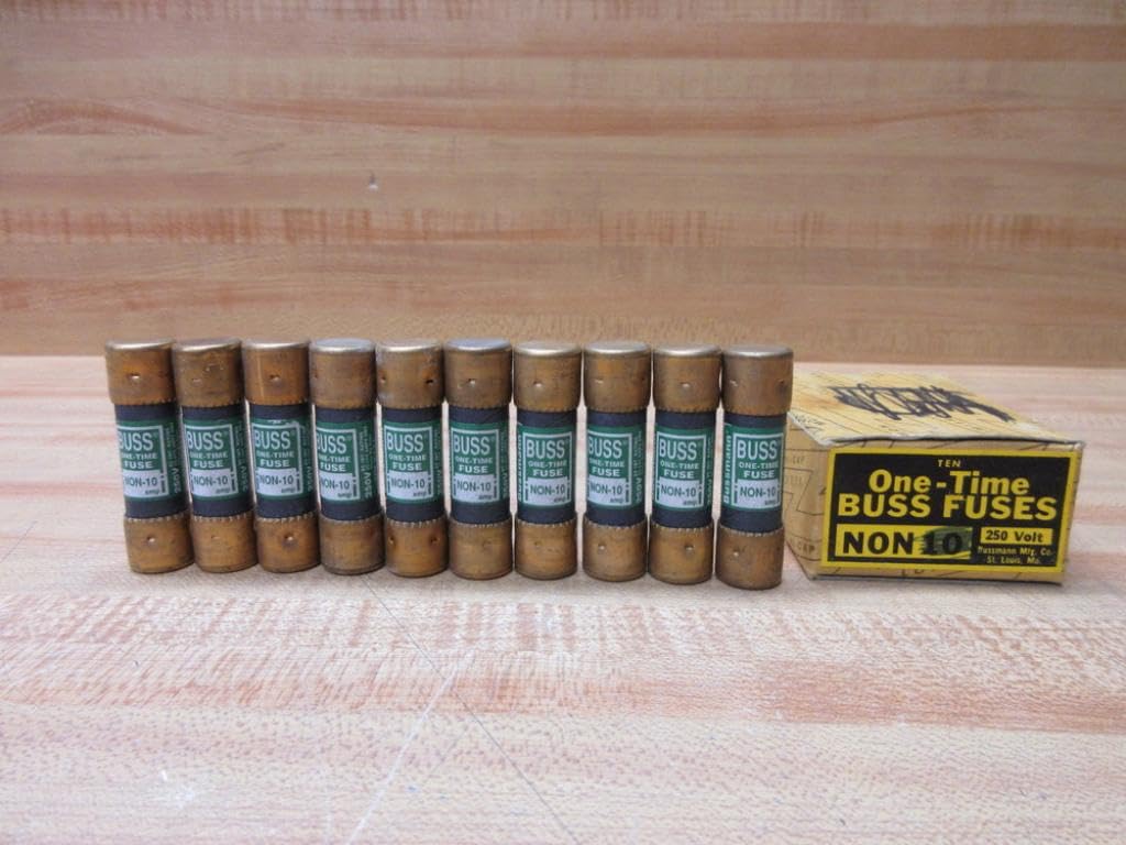 Buss NON-10 Bussmann Fuse N0N 10 Cooper (Pack of 10)