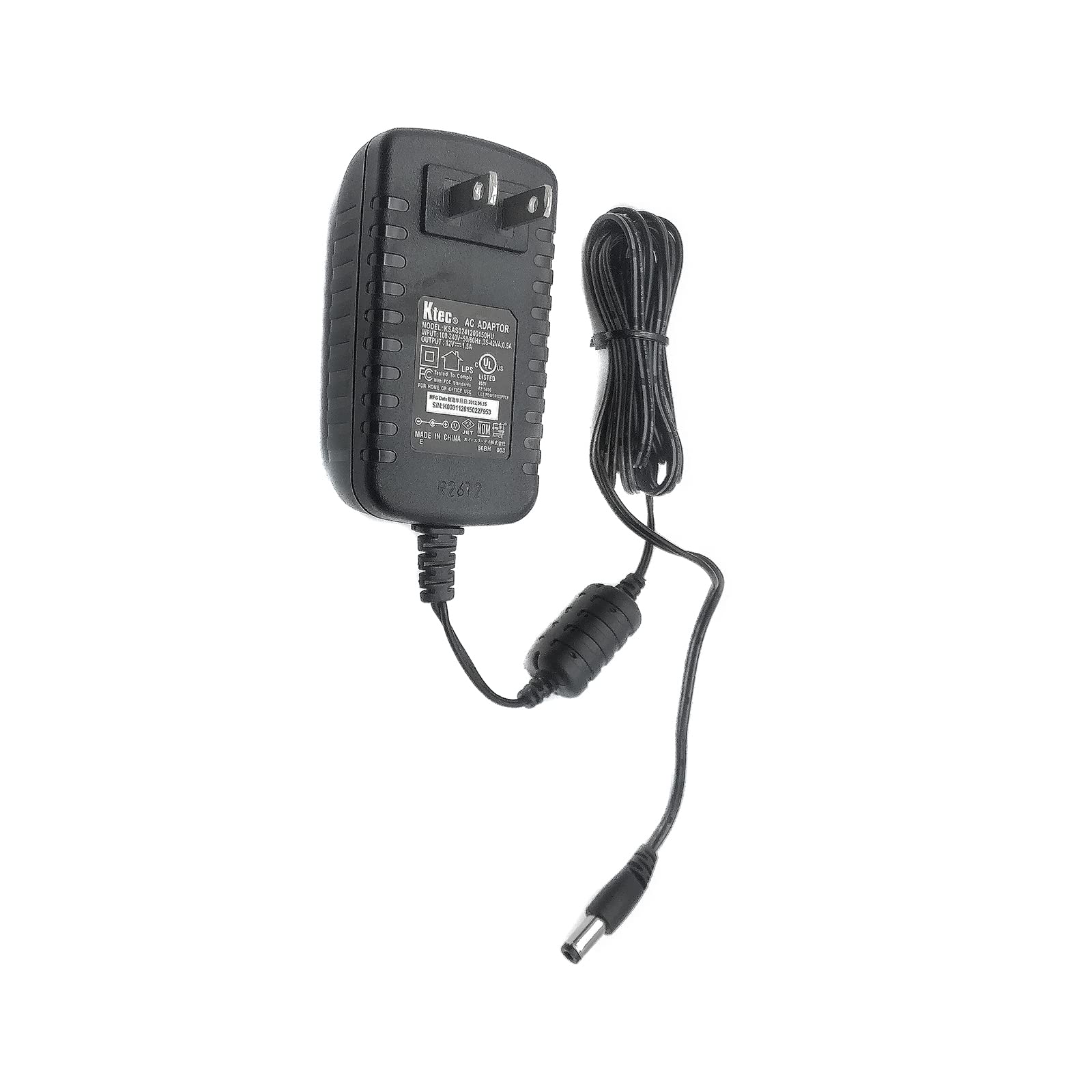 Amazon.com: Genuine Ktec 12V 1.5A AC Adapter KSAS0241200150HU 18W