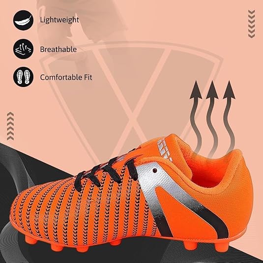 Vizari Liga FG - Tacchetti da calcio per bambini, 100% sintetici, per
