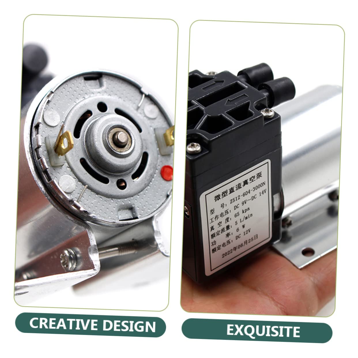 Cabilock Rechargeable Air Pump 12v Electric Inflator Pump for Inflatables Camping