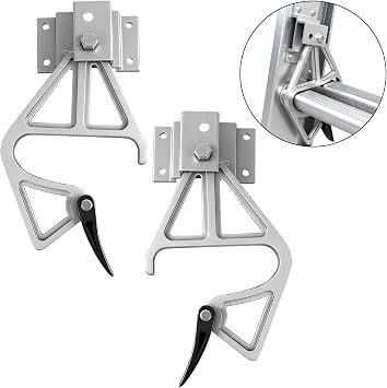 2 Pack Aluminum Extension Ladder Locks, Ladder Rung Lock Kit Compatible with Model 28-11 Werner Aluminum Fiberglass 24 ft, 28 ft, 32 ft, Extension Ladder Parts