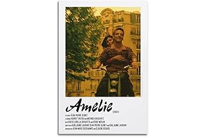 RLOkk Amelie Vintage Poster, a Classic Movie Canvas Print