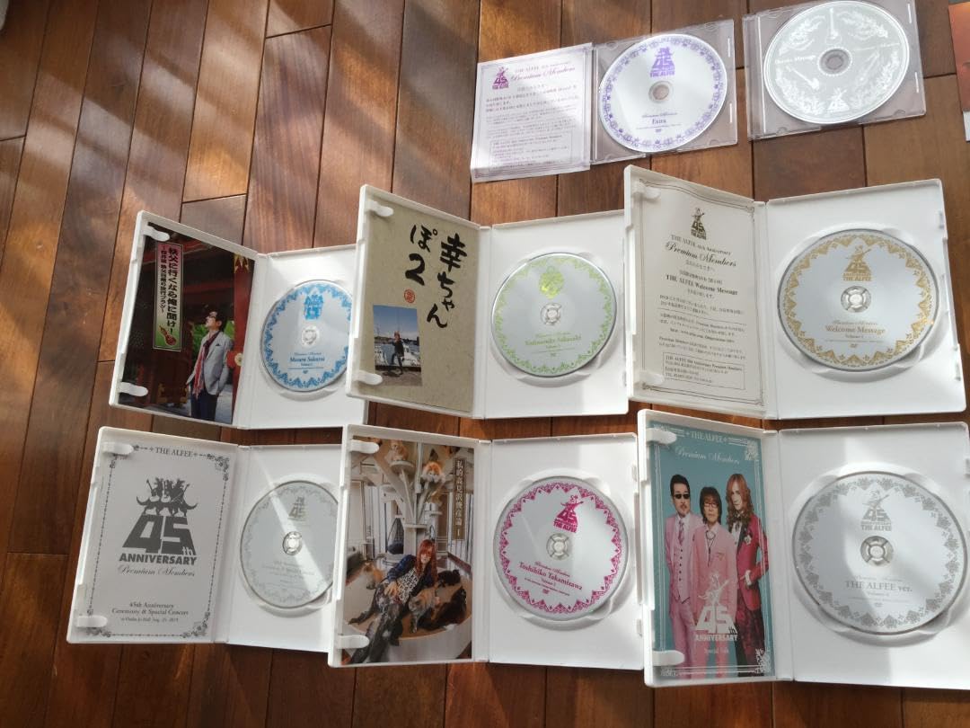 Amazon.co.jp: THE ALFEE 45周年セット 限定DVD＆記念品＆おまけ