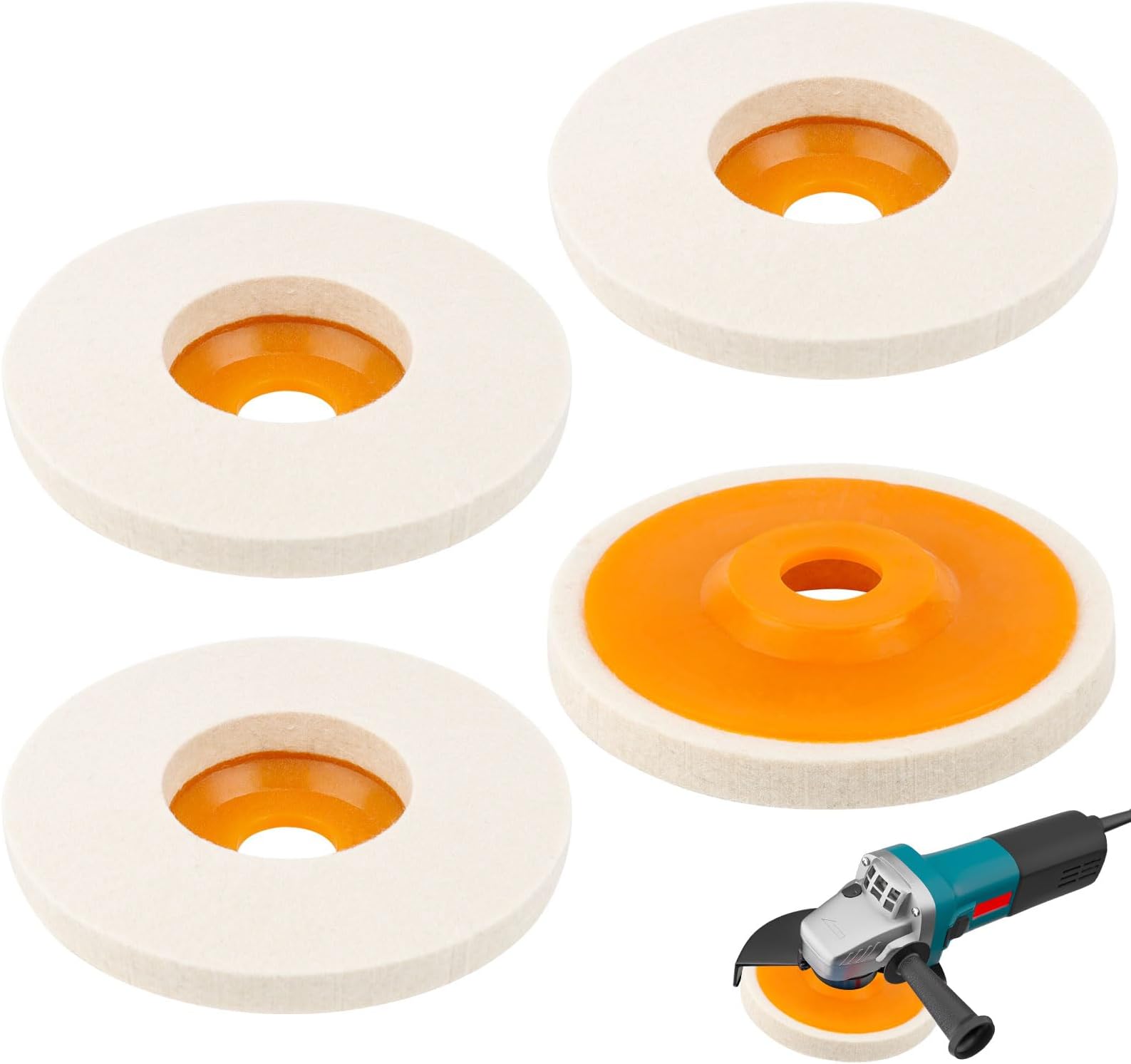 Kit Lucidatura Per Lucidare Pulire In Acciaio Di L Di Alluminio Per - Foto 10