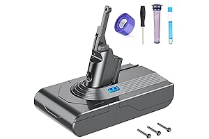 FLYLINKTECH V8 Battery Replacement 215681 6000mAh 21.6V