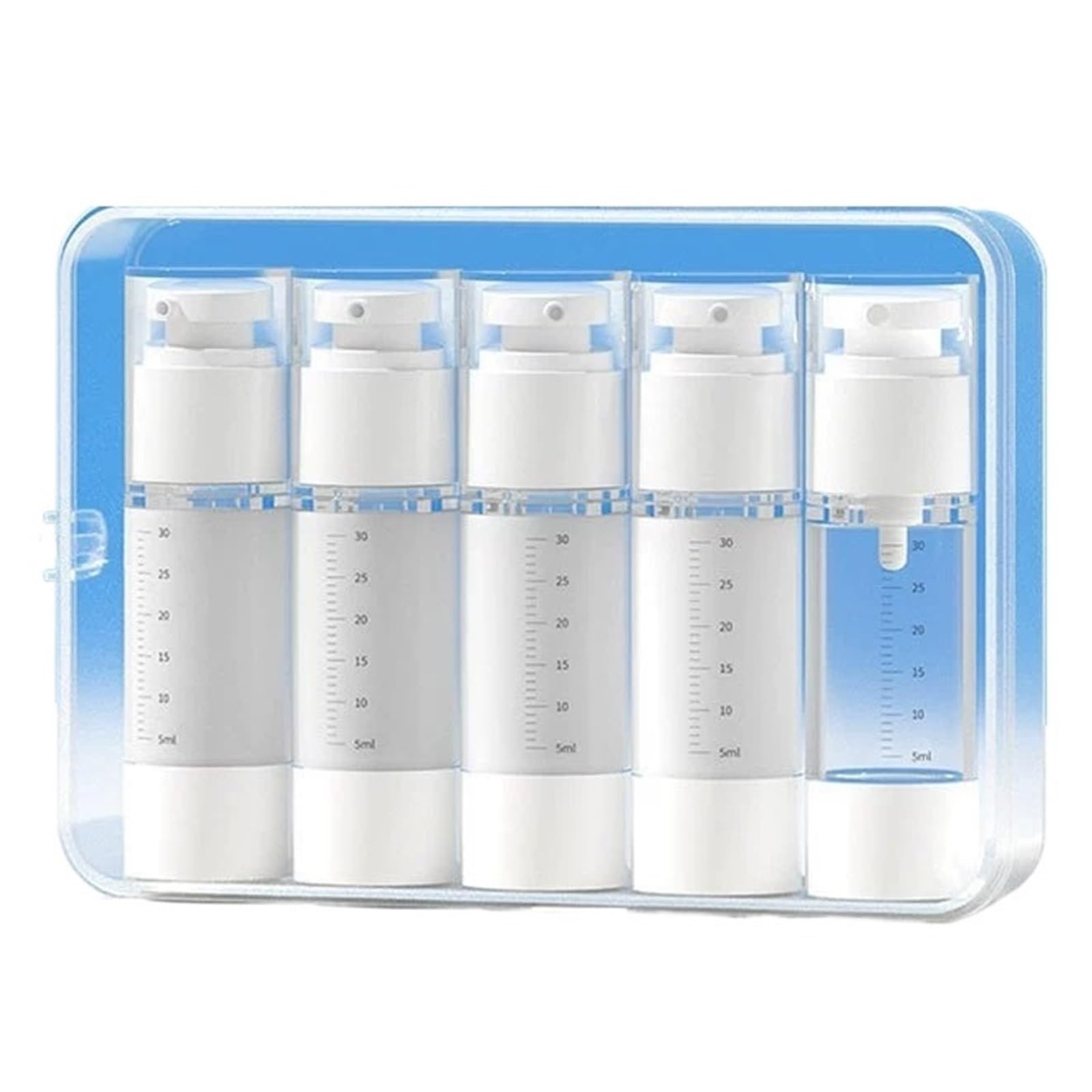 Vacuum Portable Cosmetic Dispenser Bottle Spray Lotion Press-type Travel(6)