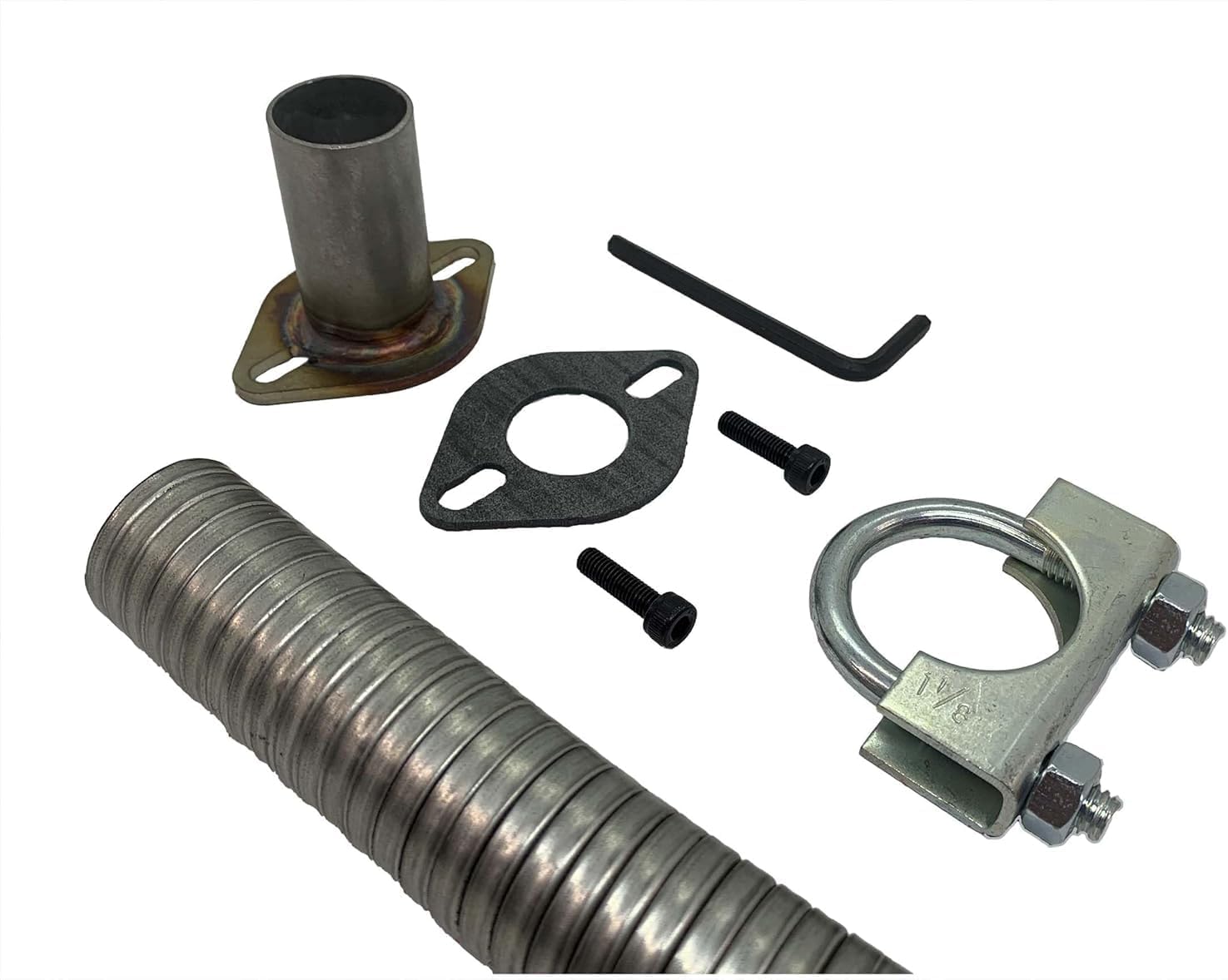 for Predator 2500 Generator 1 Steel tubing Exhaust Extension 3 Foot Length