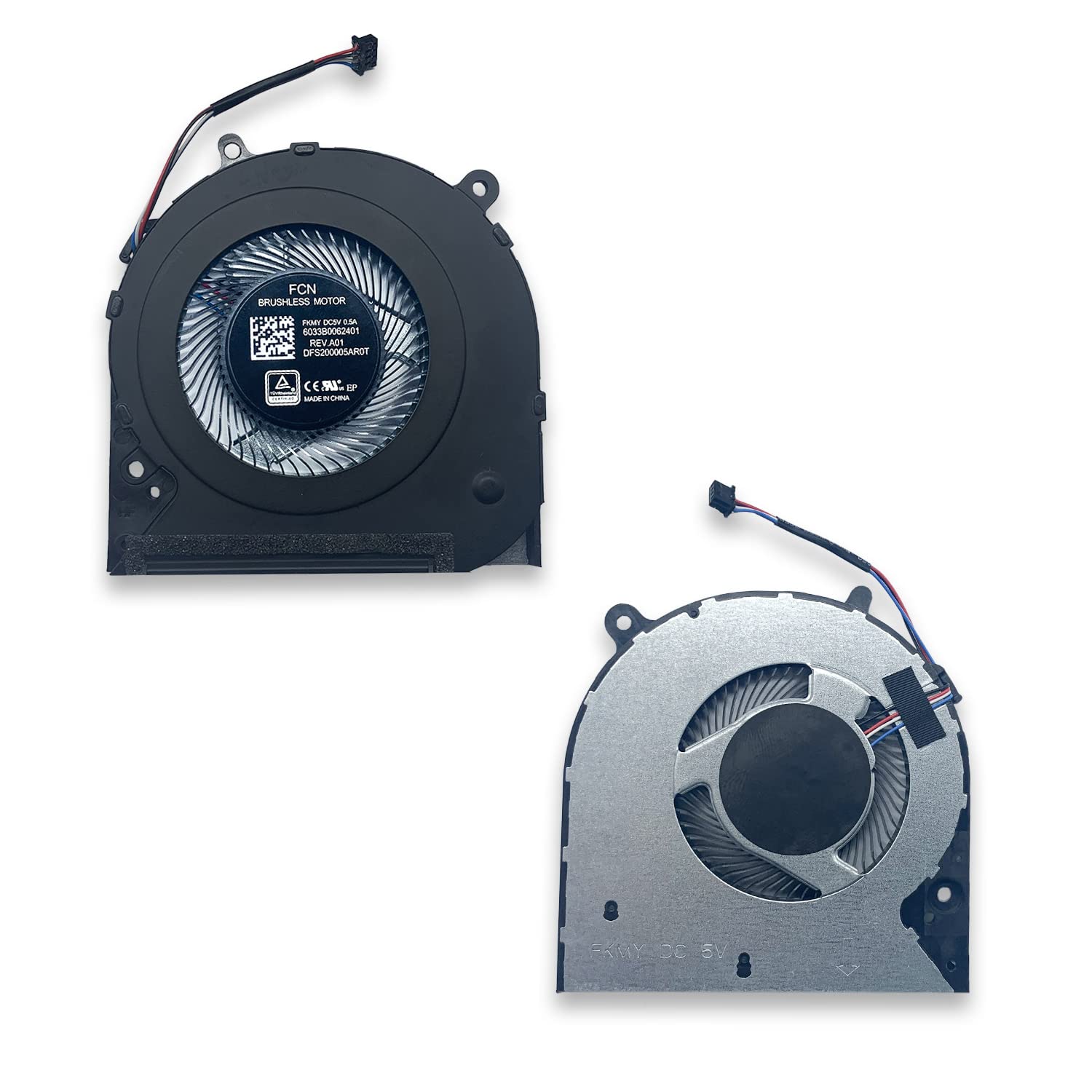 new net - Ventola CPU Fan Compatibile con HP 240 G7 240 G8 240 G9 245 G7 245 G9 245 G8 246 G7 [Slim con Diametro da 50 mm]