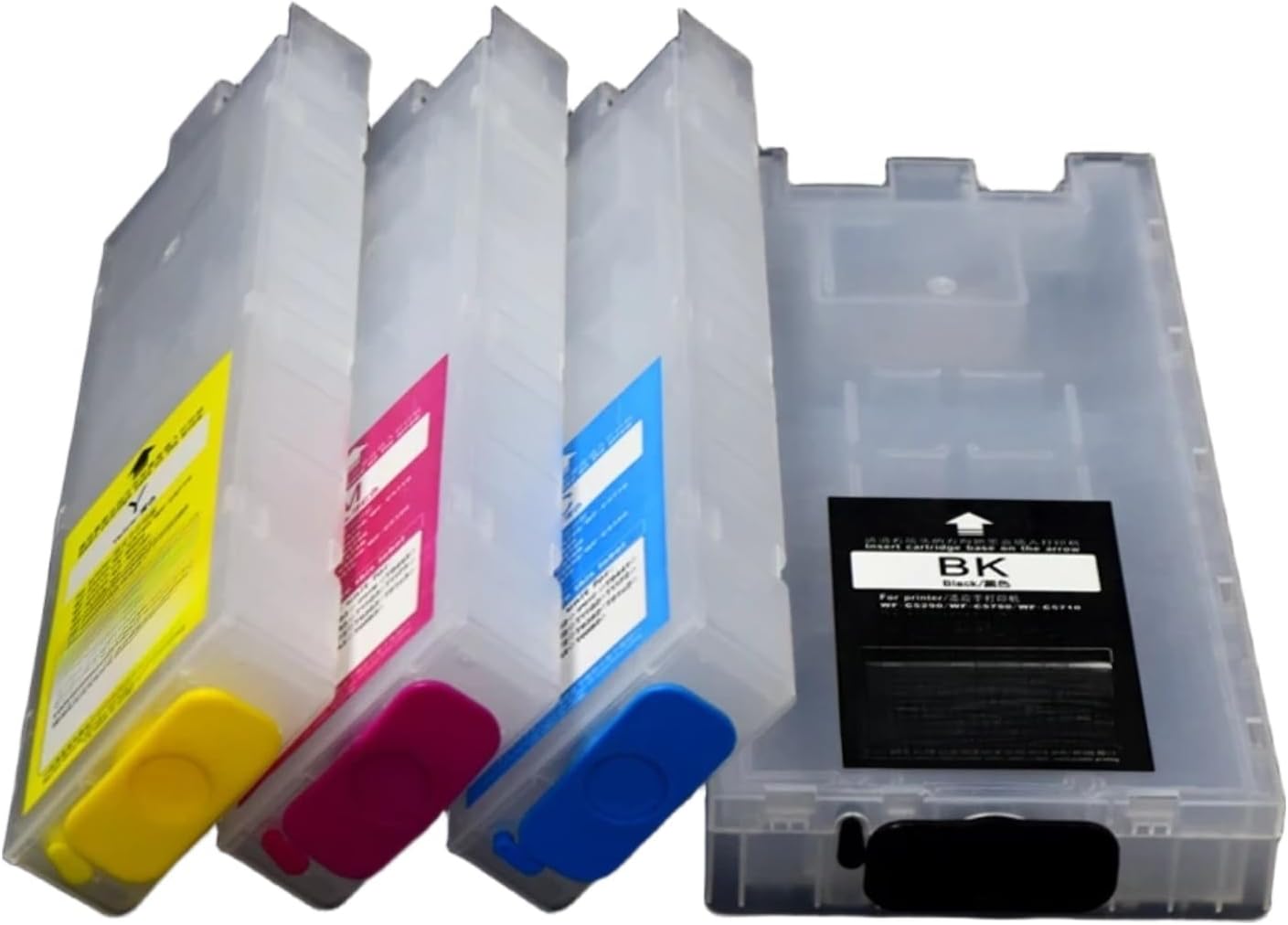 1 pcs Refillable Ink Cartridge Without Chip Empty(320MLX4) image 2