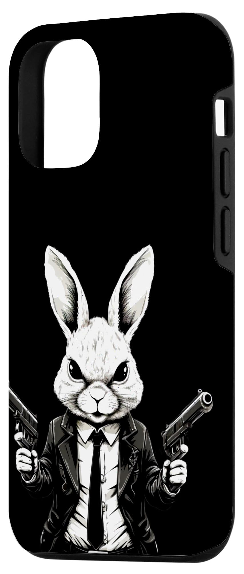 Amazon.com: iPhone 13 Pro Thug Bunny Funny Gangster Rabbit With