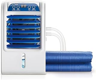Electric Cooling Mattress– Smart Water Circulation Air Energy Cooling System + 12V Quiet Fan + PVC Cooling Pad + Energy Saving Electric Cooling Mattress Pad for Hot Sleepers