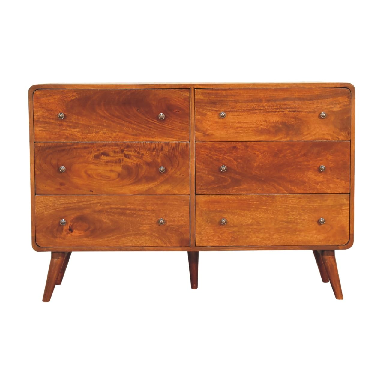 Artisan Furniture Cabinet, Mango Wood, Chestnut, One Size