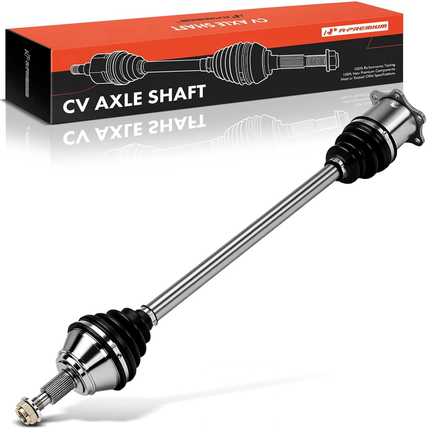 A-Premium CV Axle Shaft Assembly - Compatible with Volkswagen Beetle 2004 2005 2006 L4 1.9L, Automatic Dual Clutch Transmission - Front Right Passenger Side