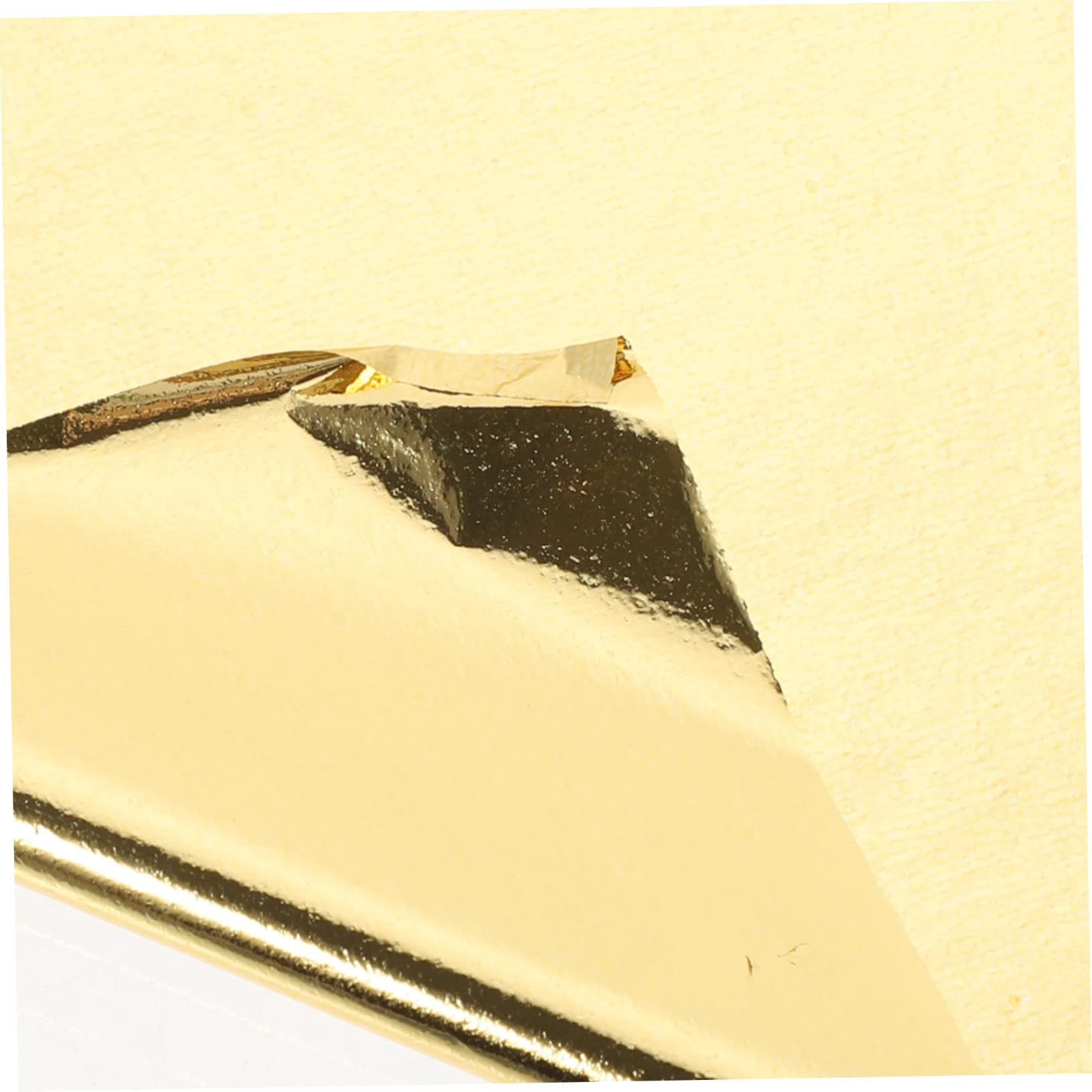 Artibetter 4 Sätze Goldfolie Bastelset Dekorative Imitationsgoldfolie Für Kunstprojekte DIY Handwerk Und Basteldekoration 200 Blätter * 4