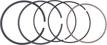 5PCS Standard Piston Ring Set 130086025 13008-6025 Compatible with Kawasaki KAF620 Engine Models