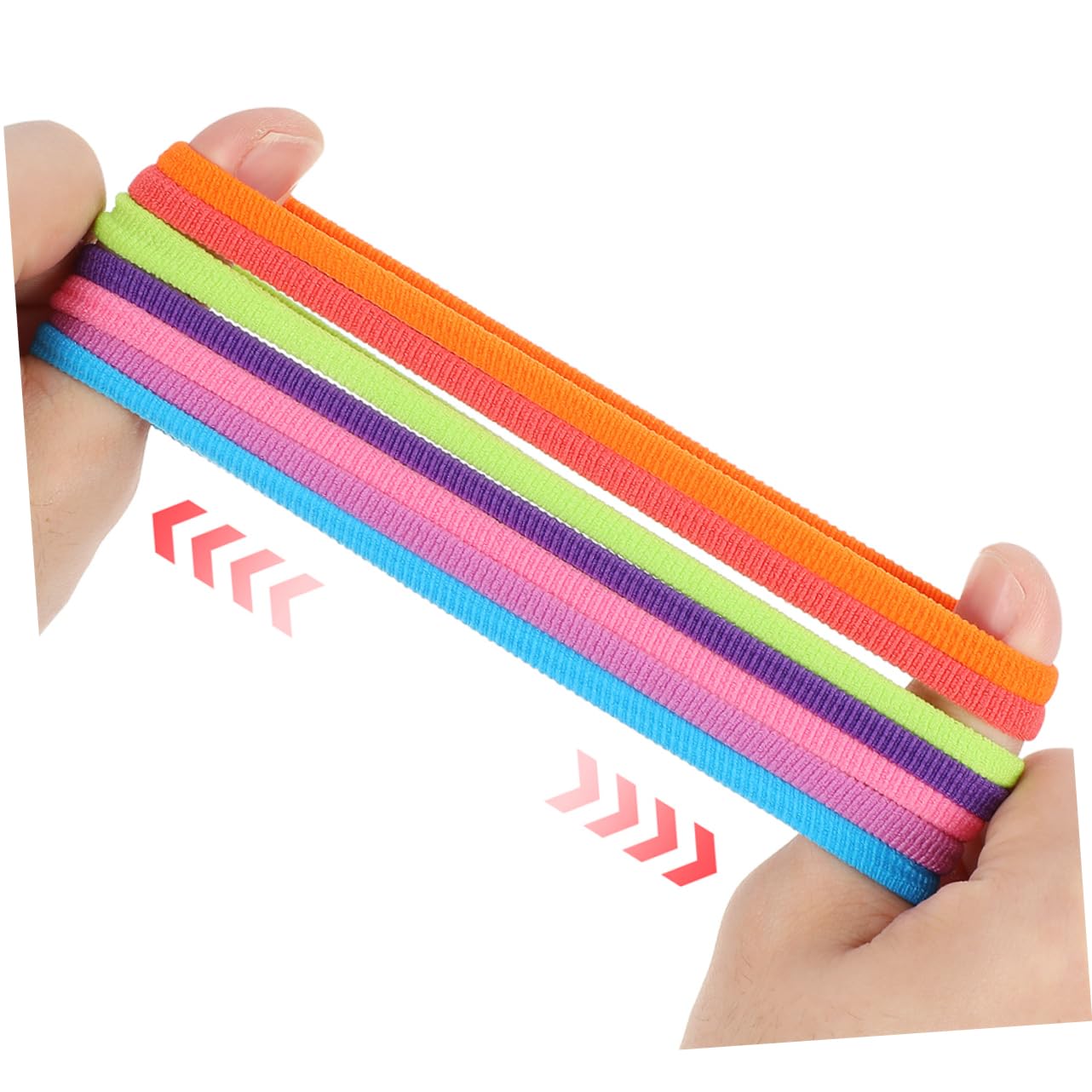 OSALADI 4 Juegos Juguete tejido cuerda trenzada elastica soga vistoso agarradera cable color bucles de telar recarga de bucles artesanales para telar kit de telar para niñas el plastico