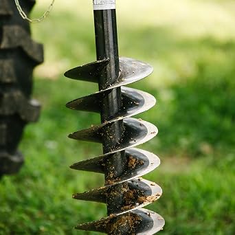 Titan Attachments 60 HP 3 Point Post Hole Digger Attachment, PTO Powdered Digger, Compact Tractor Attachment for Fence Posts, Deck and Building Frames, Plant Trees and Shrubs, Auger Sold Separate