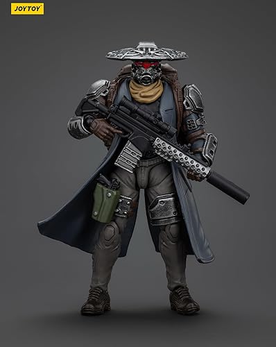 Miniatura 8 de JoyToy Figuras de acción 118 de 4 pulgadas de fuente oscura Gregson y Boyang Feng Trio Collection Figuras soldadas modelo militar