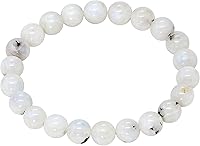 Vista 797 de Amazing Gemstone Pulsera de cristal para mujeres y hombres, pulsera de cristal curativo de protección, pulsera elástica con cuentas de piedras