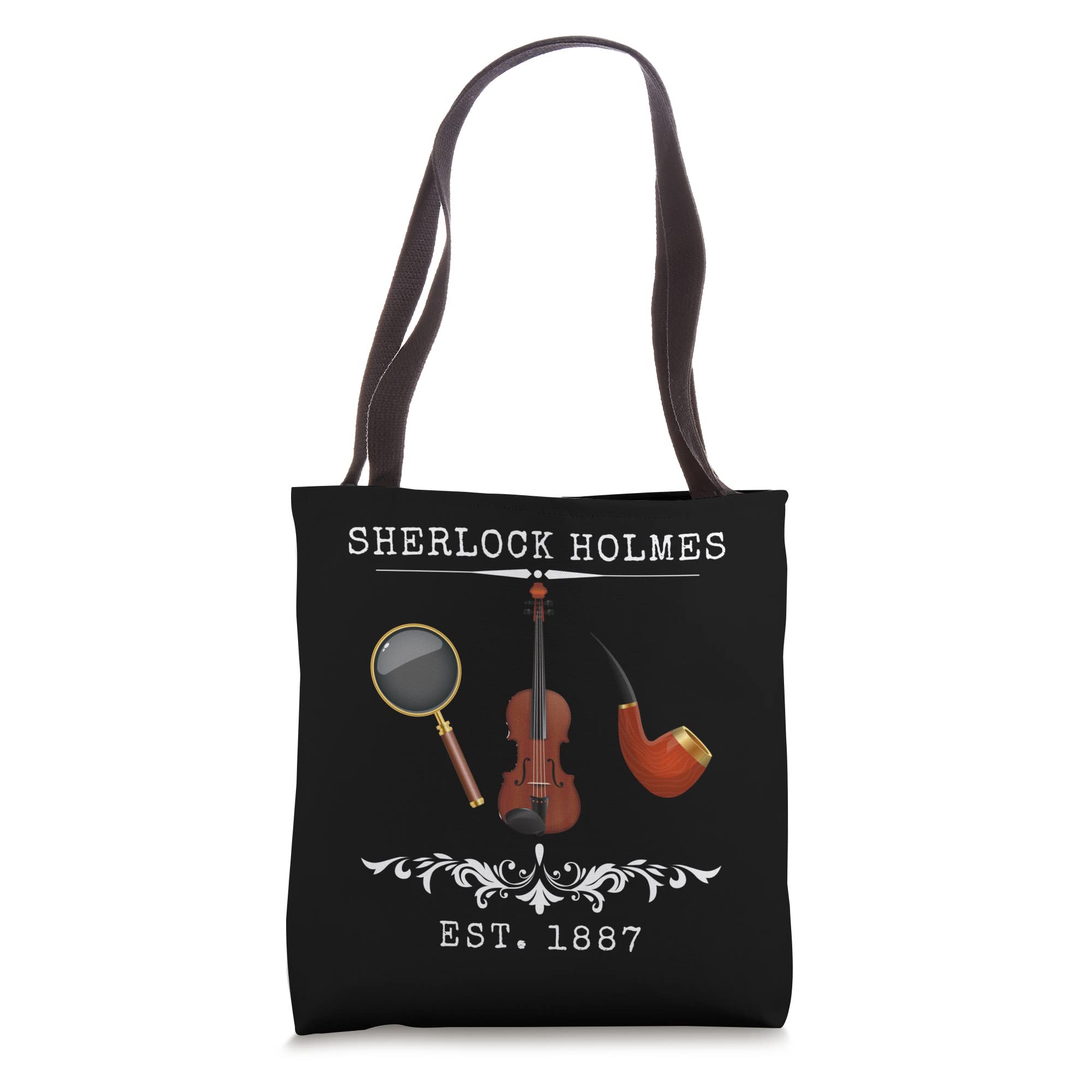 Sherlock Holmes Est 1887 Reusable Eco Friendly Tote Bag