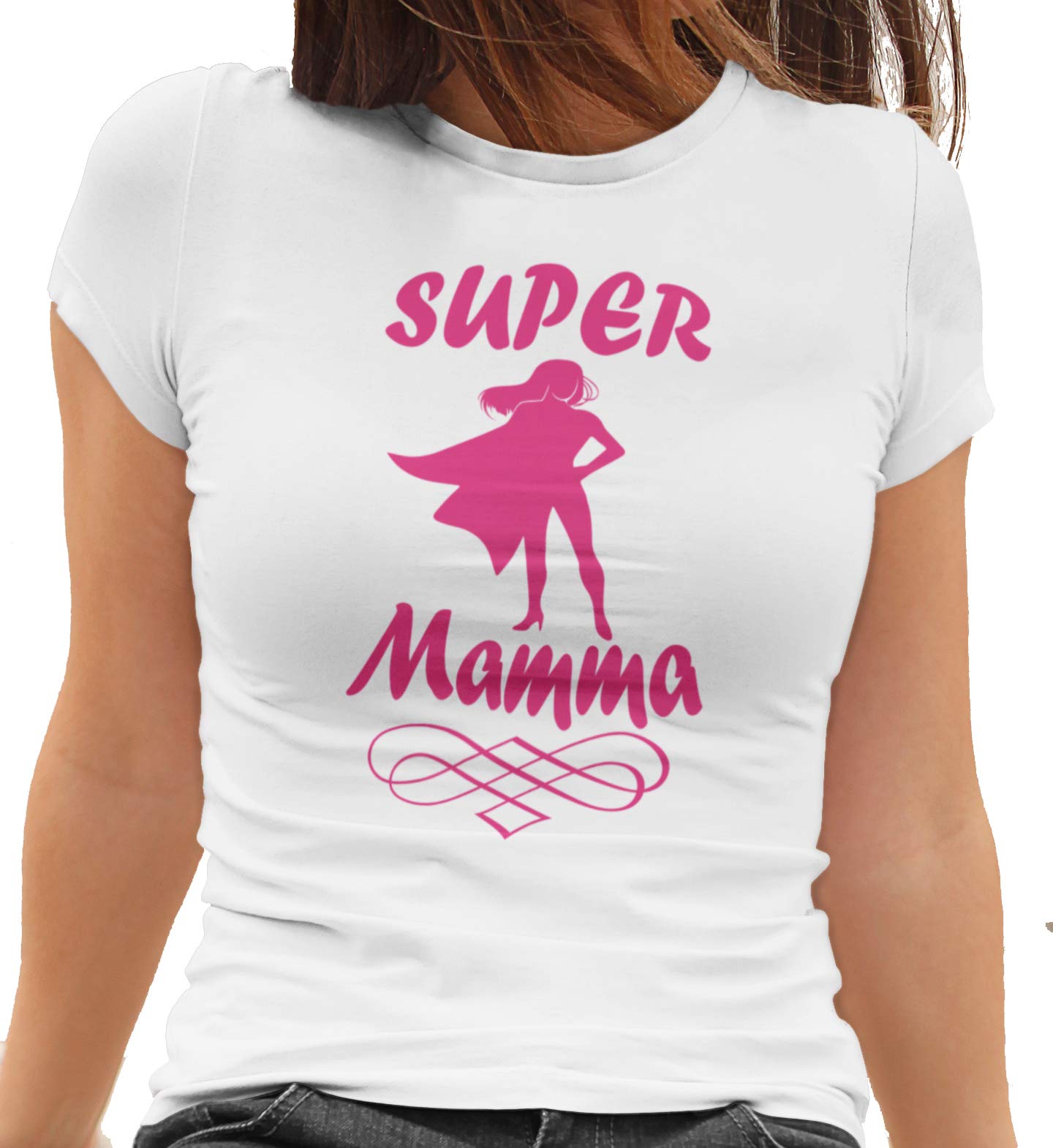 fashwork Tshirt Festa della Mamma Wow Mom - Humor