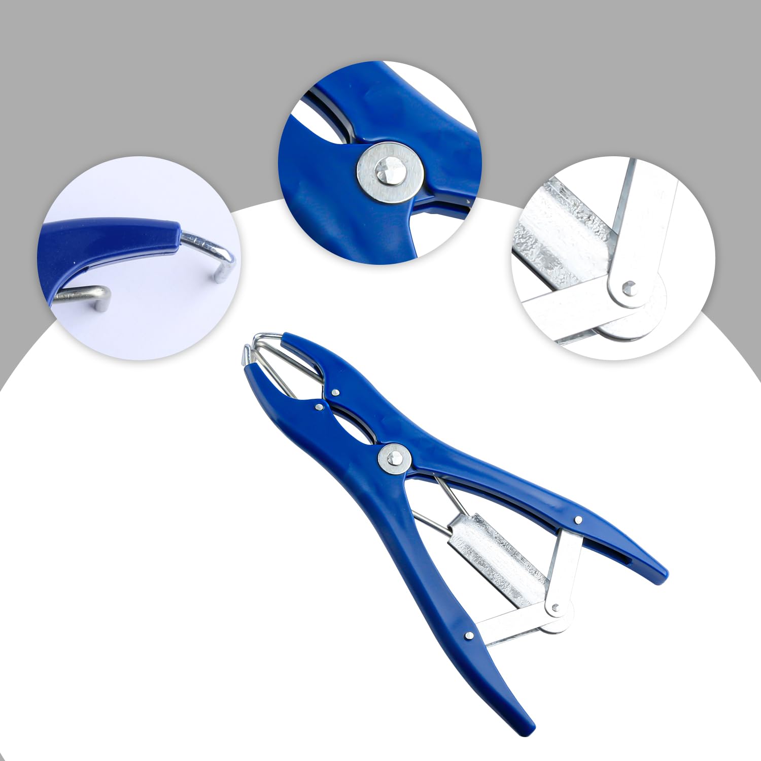 Rumyve Stainless Steel Balloon Filling Plier, Durable Portable Tool for Home Party Supplies Balloon Stretcher Pliers - Image 3