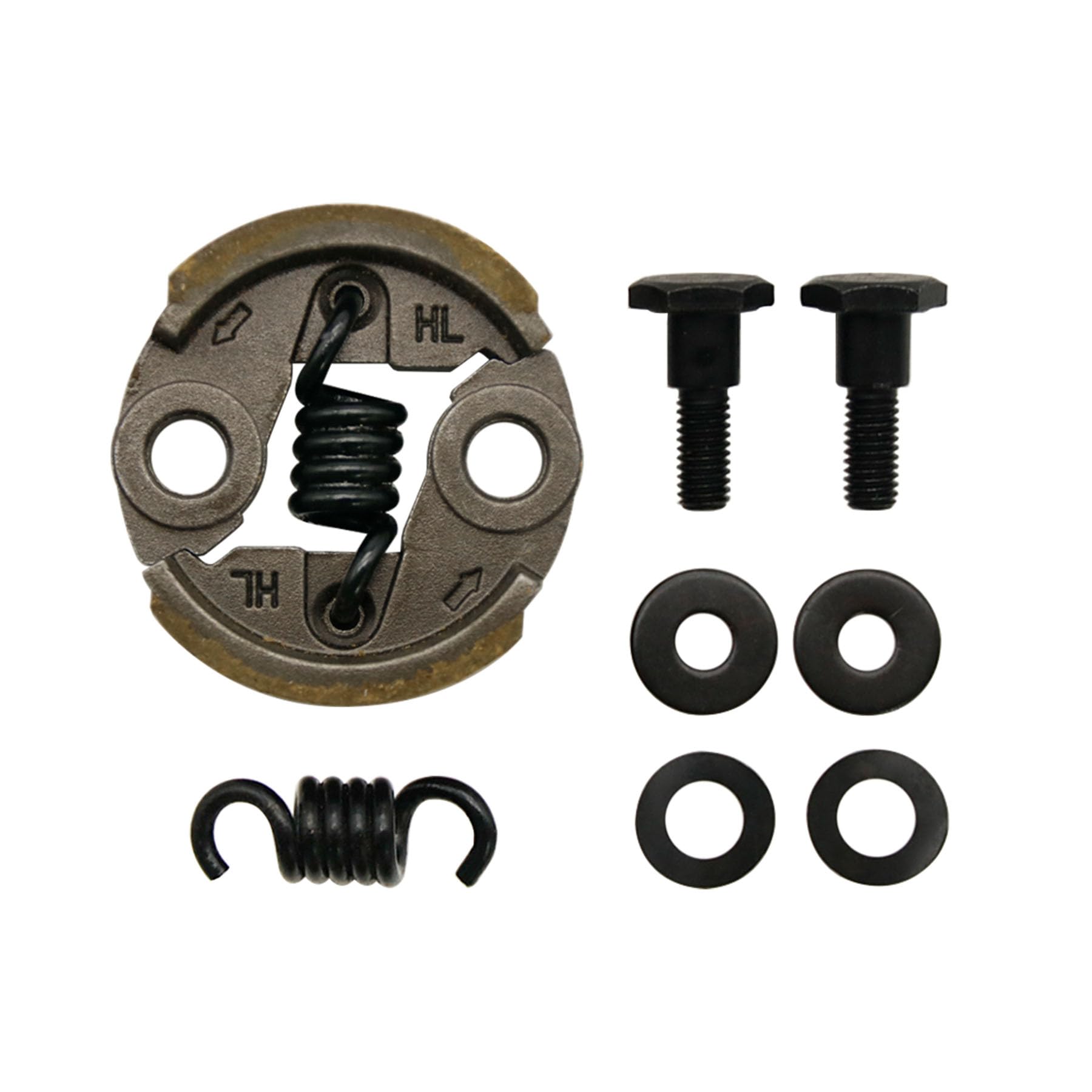 FLMLF 7000RPM Clutch Kit with 1 Black Springs Replacement for 1/5 HPI RV KM Baja Losi 23-30.5cc Engines Parts