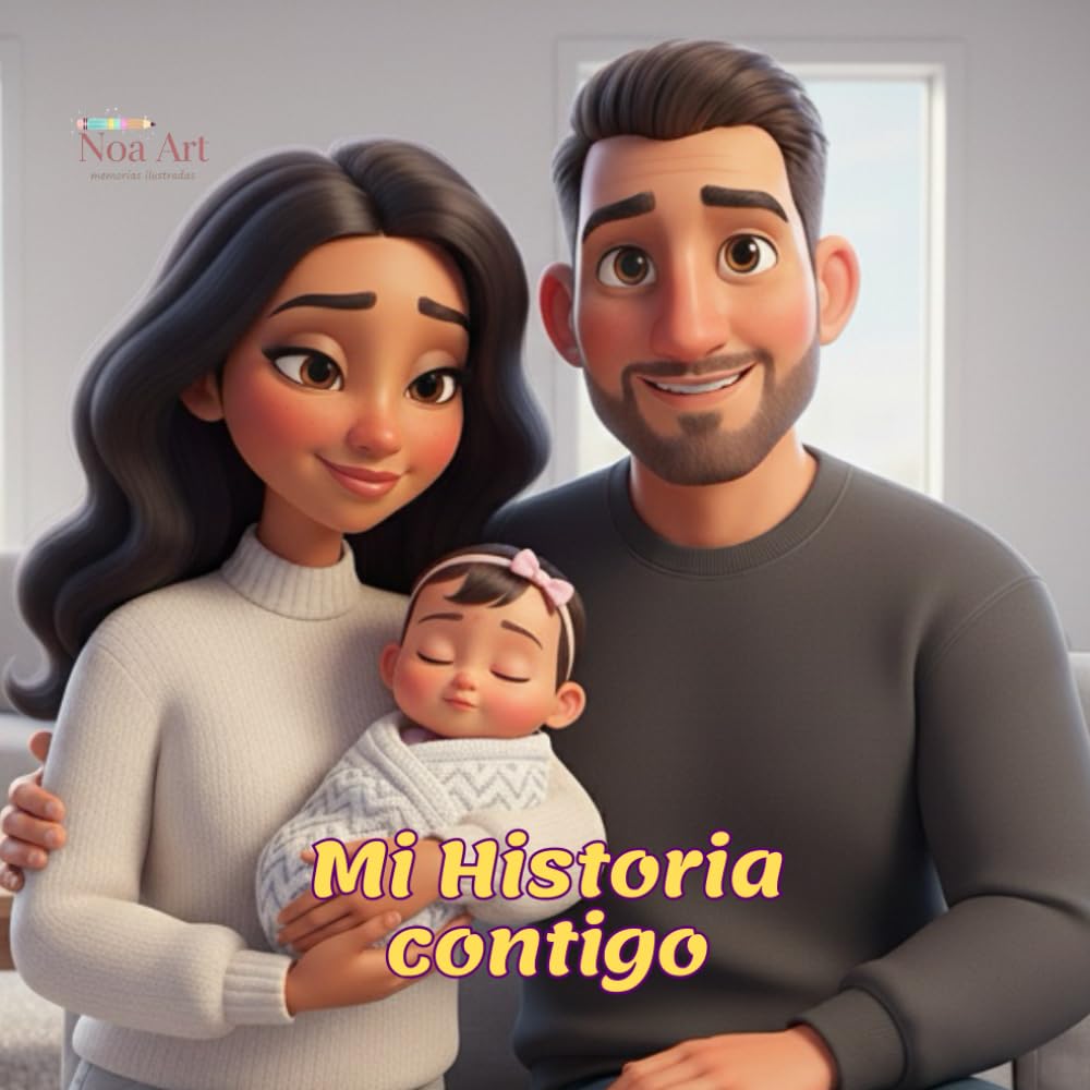 Mi Historia Contigo, Edicion Niña (2) Libros de recuerdos de 0 a 5 años.: Baby Memory Book