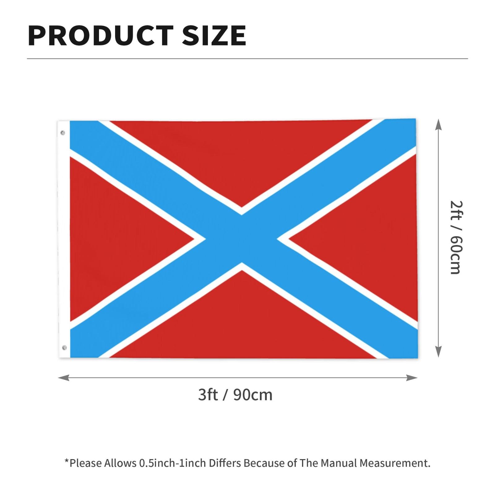 Amazon.com: Flag Of New Russia (Brighter) Flag 2x3 Ft Durable